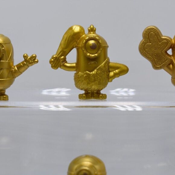 McDonald's Happy Meal Lot Of 6 Mini Golden Minions - Picture 3 of 7